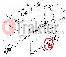 SHAFT 4X4 WITH SPLINE REPAIR