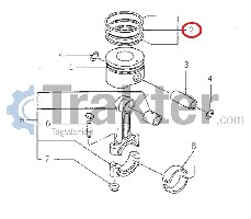 ΕΛΑΤΗΡΙΑ ΠΙΣΤΟΝΙΟΥ 6212-121-015-00 OEM