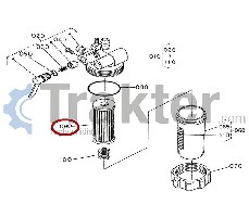 FUEL FILTER ORIGINAL KUBOTA 16271-43560 16271-43562