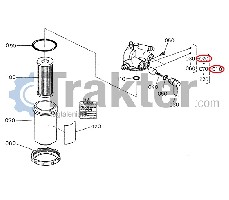 FUEL FILTER BASE ORIGINAL KUBOTA 15531-43010