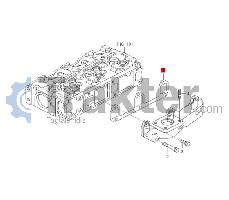 GASKET MULTIPLE MANIFOLD EXHAUST ORIGINAL ISEKI 6214-145-004-20