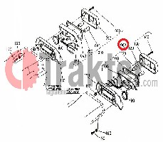 LIGHTS WAY STOP FLASH LEFT ORIGINAL KUBOTA 31301-34313