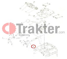 CAJA DE CAMBIOS DE HORQUILLA KUBOTA ORIGINAL 67111-18150