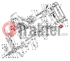 ROTARY TILLER GEAR 16 TEETH