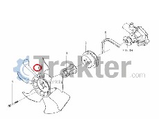 ΦΤΕΡΩΤΗ ΨΥΓΕΙΟΥ ORIGINAL ISEKI 6213-660-016-00