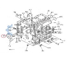 GOVERNOR GEAR BUSH ORIGINAL KUBOTA 16271-55350