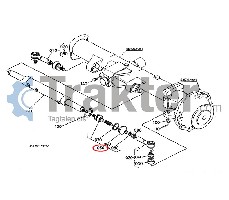 ROD TIE MIDDLE ORIGINAL KUBOTA 35080-44660 35080-44662