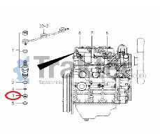 EINSPRITZDÜSE WÄRMEFÜHLER ORIGINAL ISEKI 6215-315-006-00