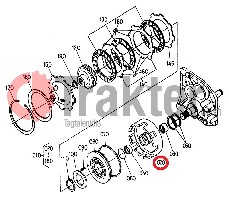 CLUTCH CASE REVERSE ORIGINAL KUBOTA