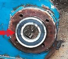 BEARING ROTARY TILLER HUB