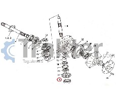 BEARING WHEEL TURNS 08101-06007 OEM