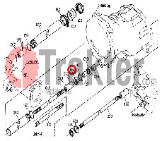 SEAL AXIS 4WD ORIGINAL KUBOTA 09500-25388