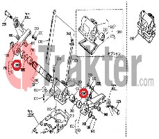 HYDRAULIC BUSH RING PLASTIC ORIGINAL KUBOTA 34150-37481 34150-37480