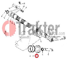 HYDRAULIC PISTON ORIGINAL USED